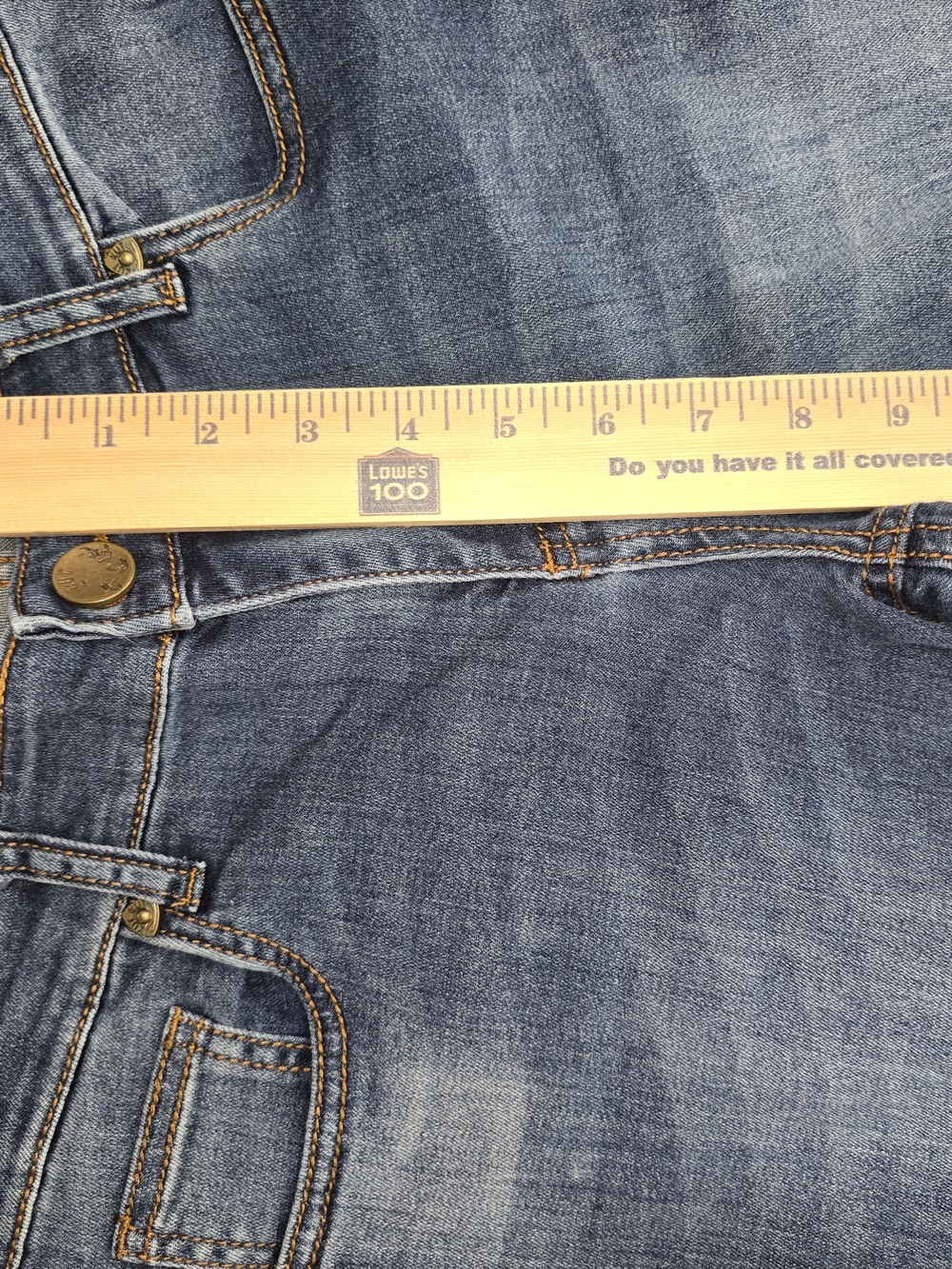 *Kut from the Kloth Straight Leg Jeans in Blue Wash Size 6 Casual - Picture 10 of 12